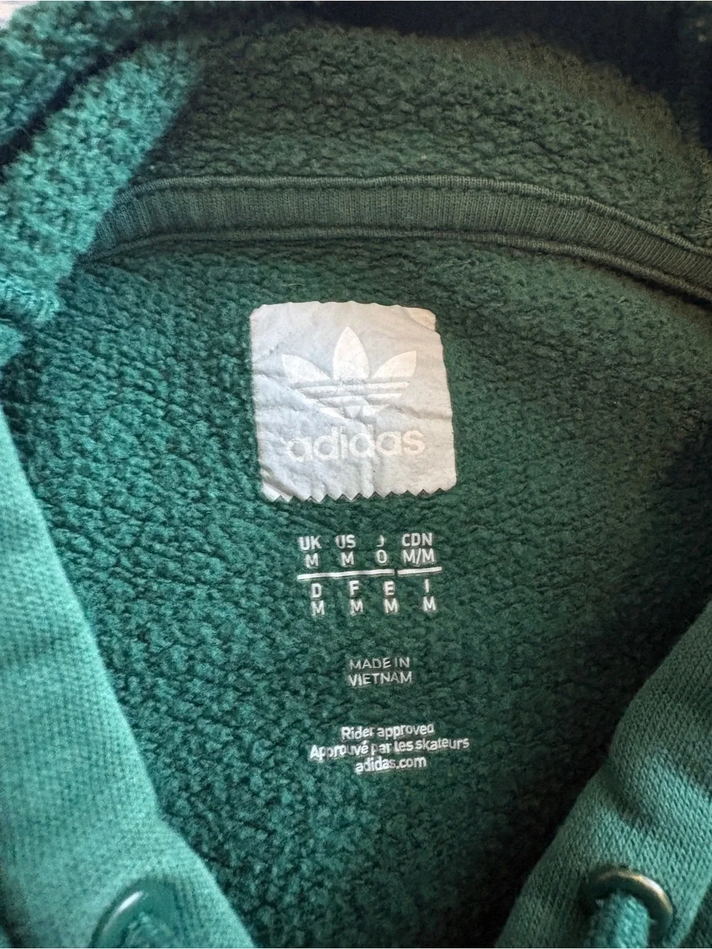 Adidas Skateboarding Vintage Green Hoodie